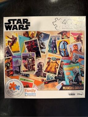 Star Wars The Mandalorian family Puzzle -400 piece